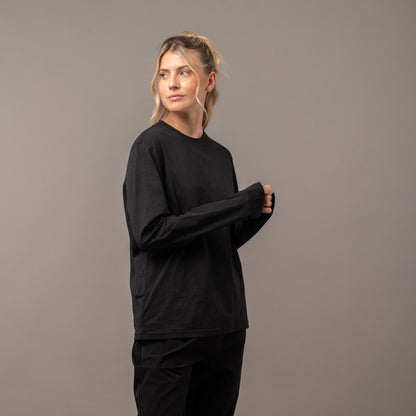 Remera Booser Baselayer Black Marle