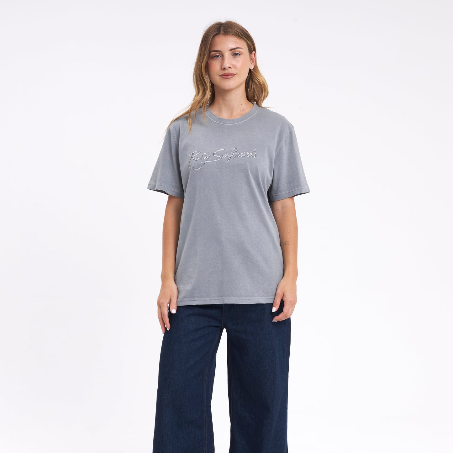 Remera Bright Signature Grey