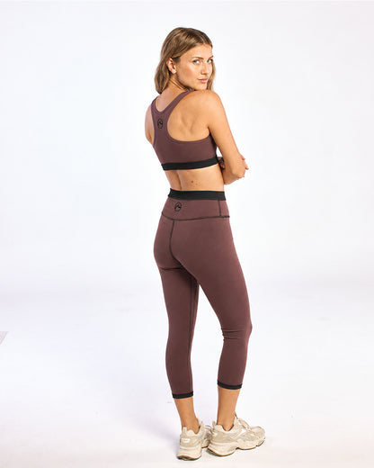 Calza Circles Capri Legging Java