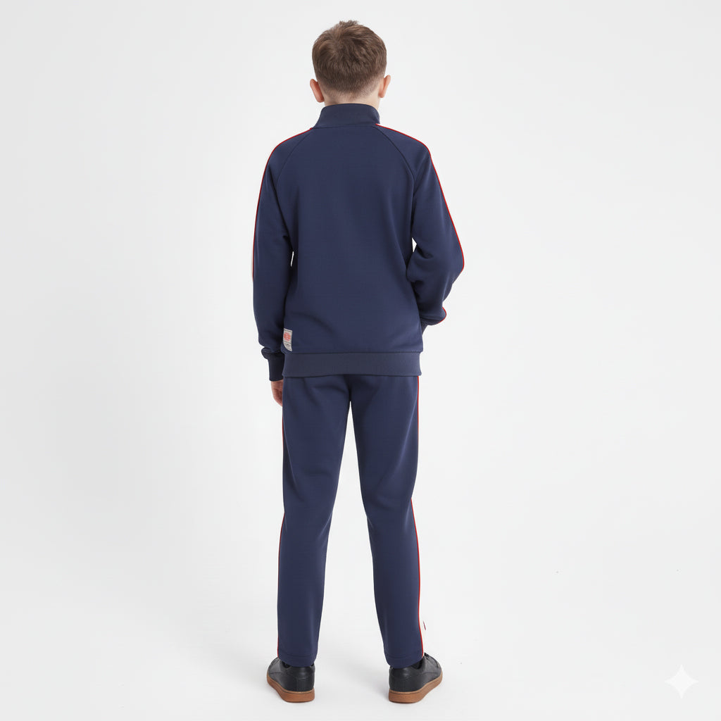 Campera Canguro Lykke Zip Junior Navy