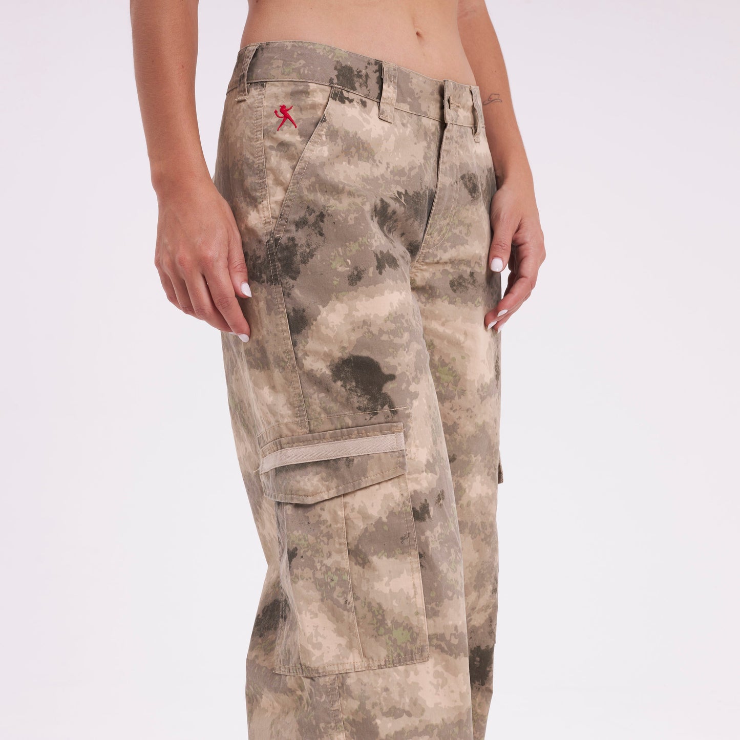 Pantalon Camoozy Low Rise Cargo Camo