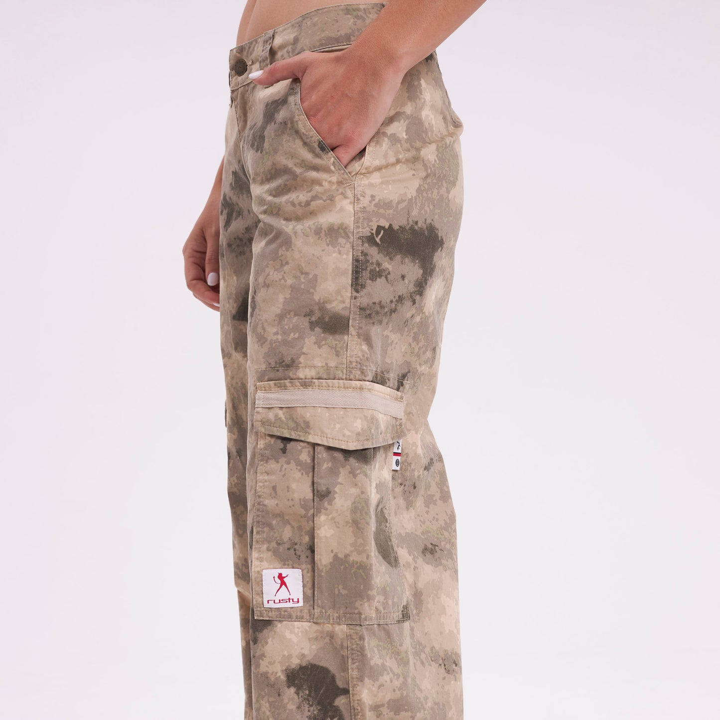 Pantalon Camoozy Low Rise Cargo Camo