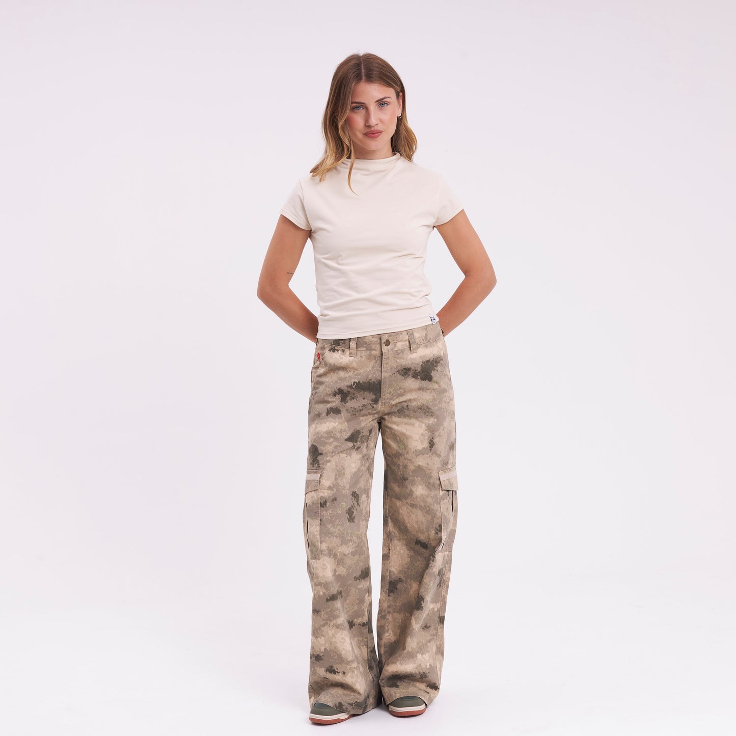 Pantalon Camoozy Low Rise Cargo Camo