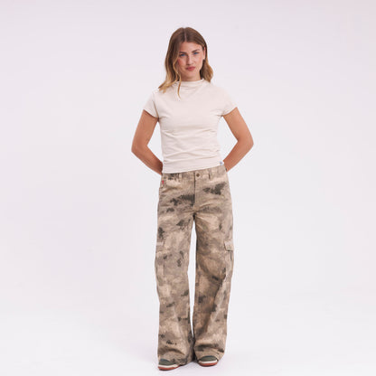Pantalon Camoozy Low Rise Cargo Camo