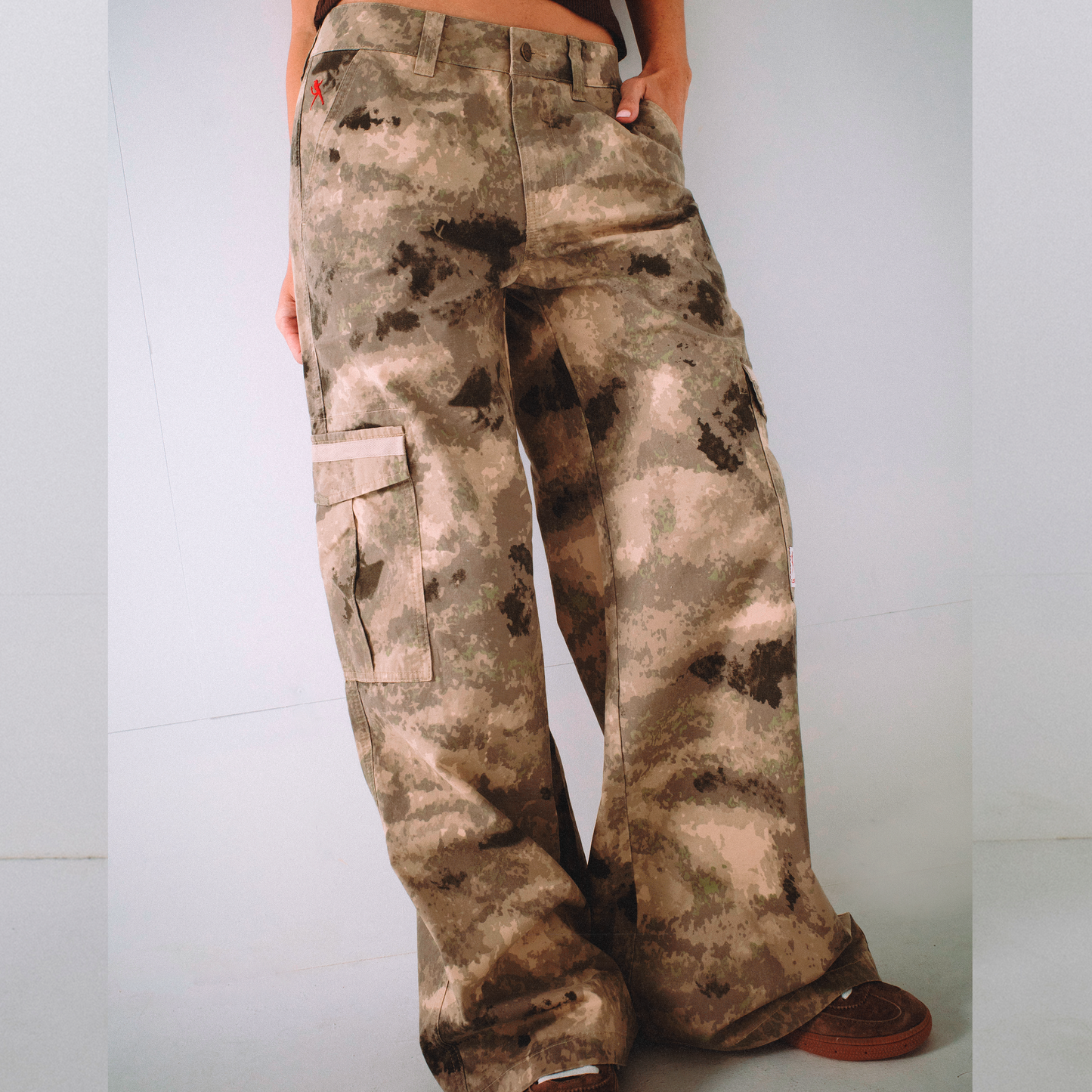 Pantalon Camoozy Low Rise Cargo Camo