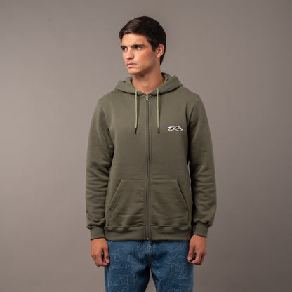 Campera Canguro  Registered Military Green