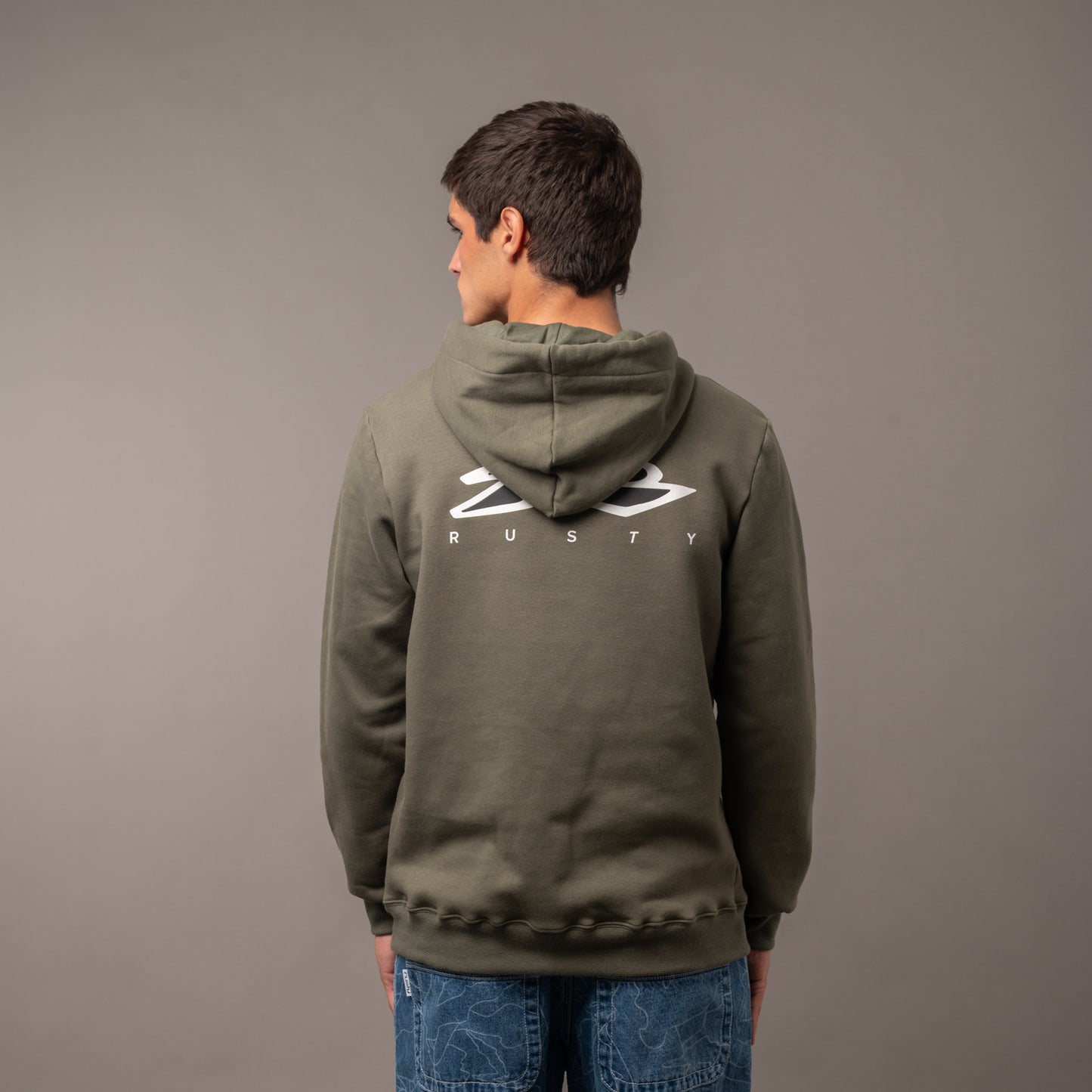 Campera Canguro  Registered Military Green