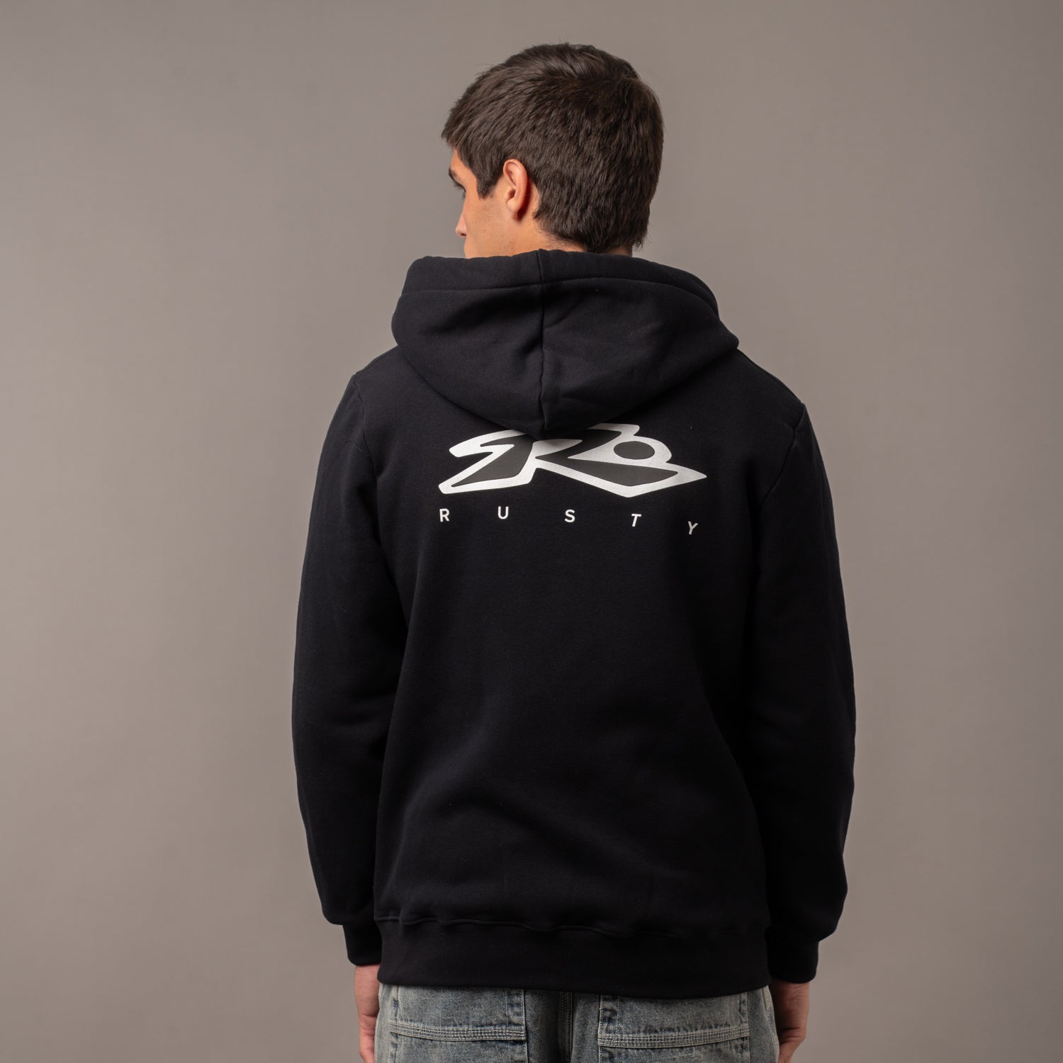 Campera Canguro Registered Black