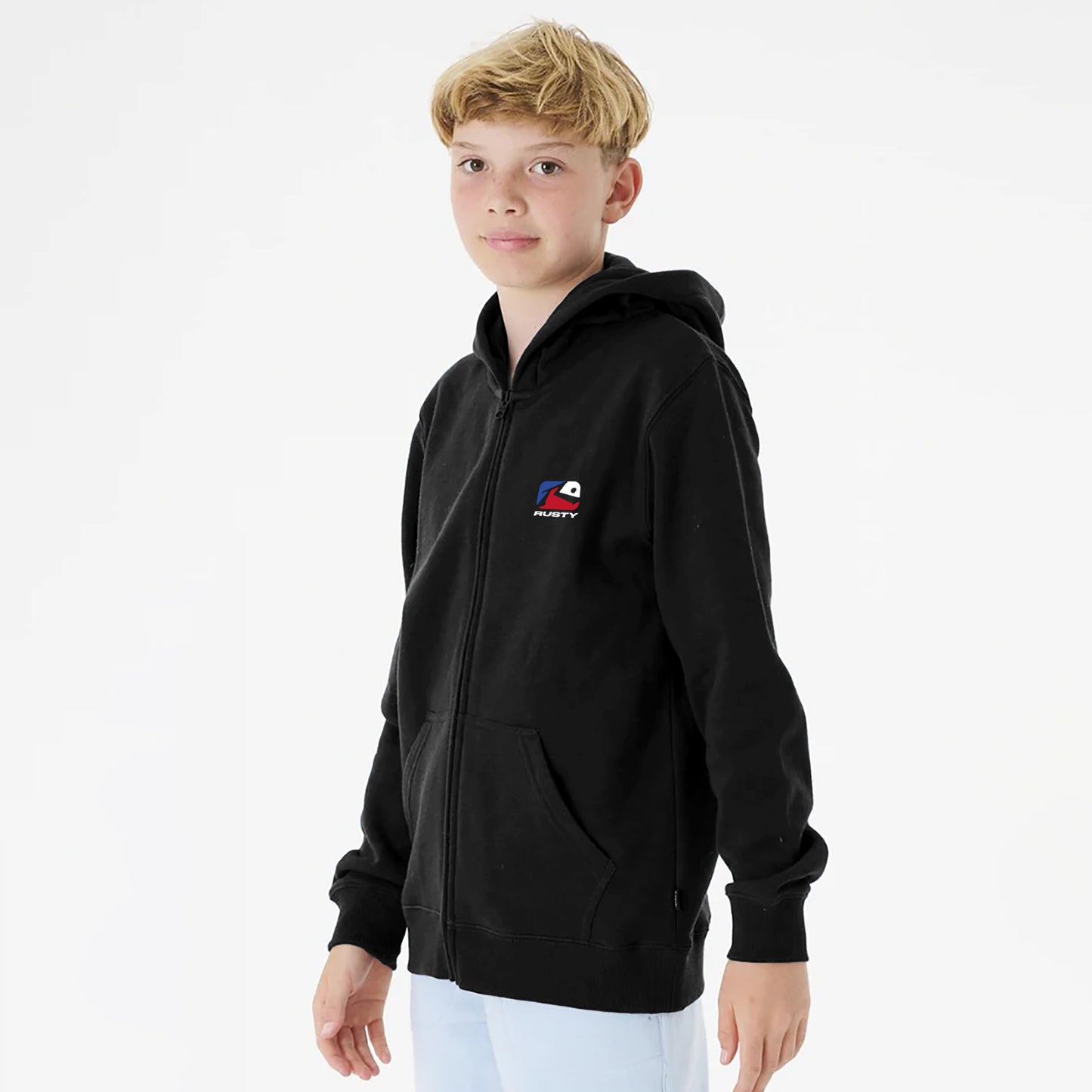 Campera Canguro Rusty Phenom Zh Jr Black