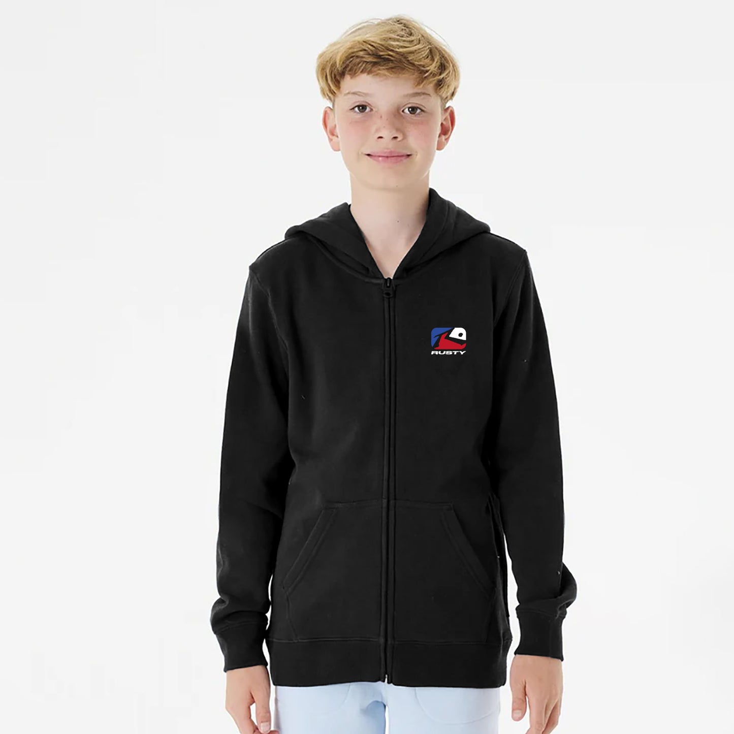 Campera Canguro Rusty Phenom Zh Jr Black