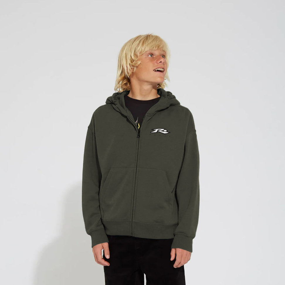 Campera Canguro Rusty Registered Zh Jr Military Green