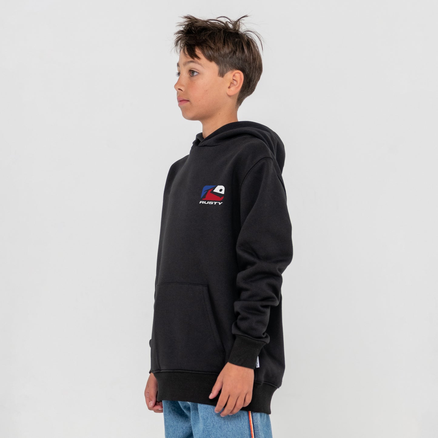 Buzo Rusty Phenom Crew Jr Black