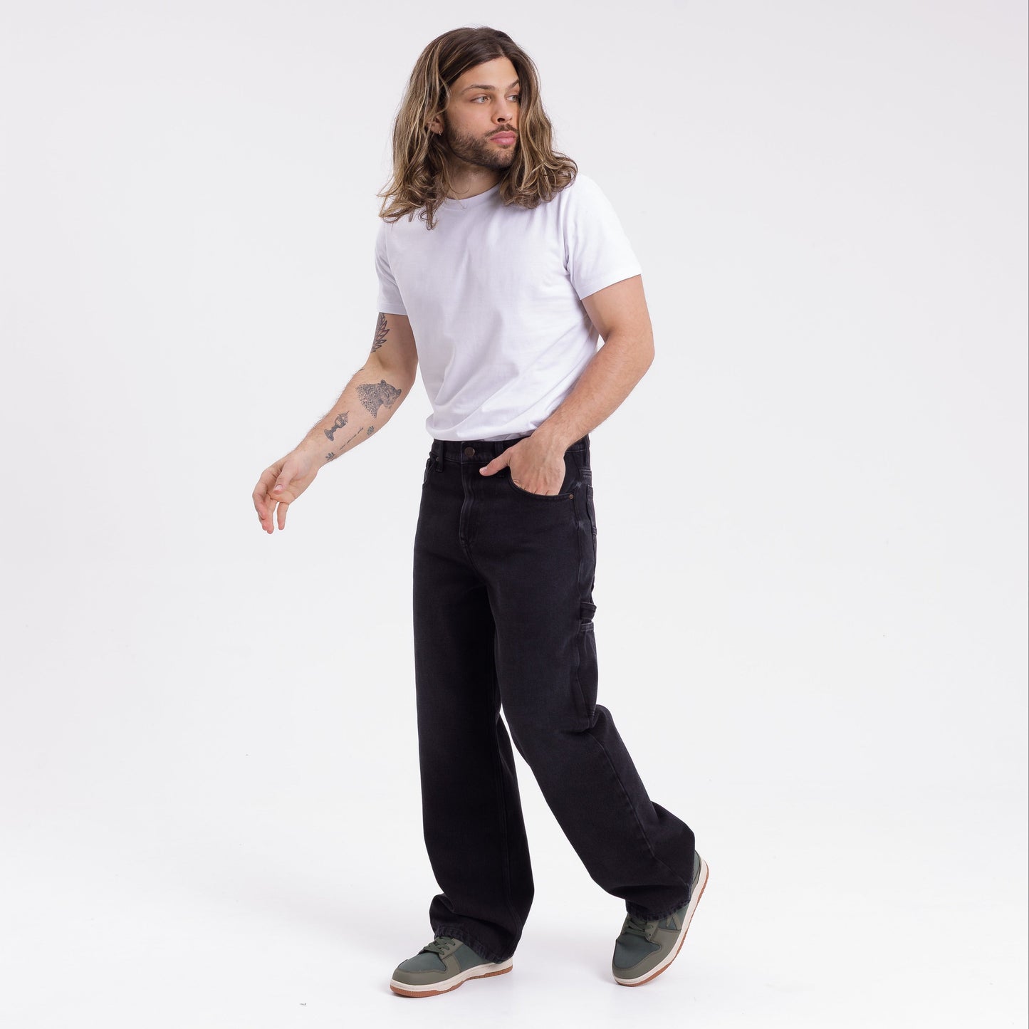 Jean Chillkat Worker Black