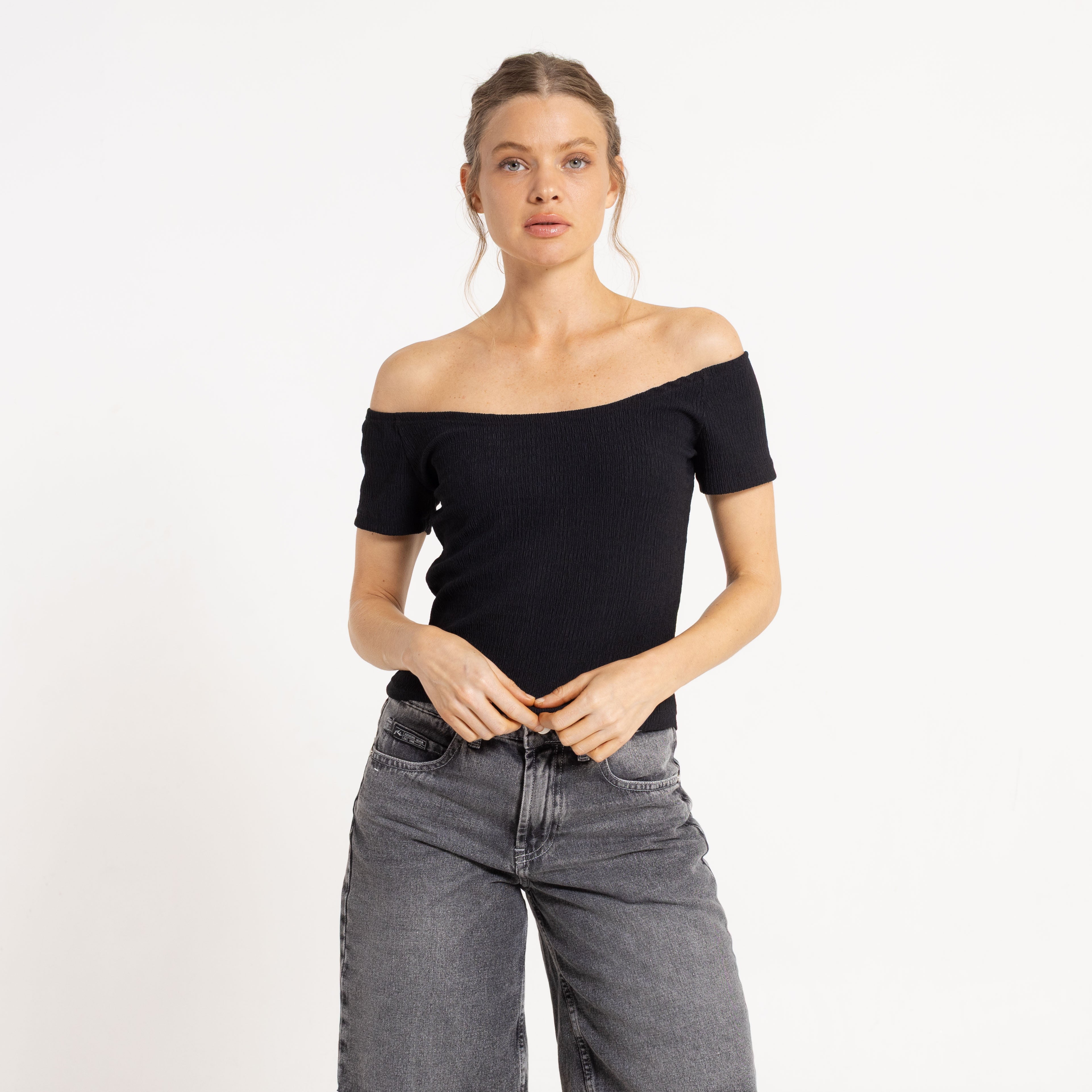 Fashion Top Ciao Bella Off Black