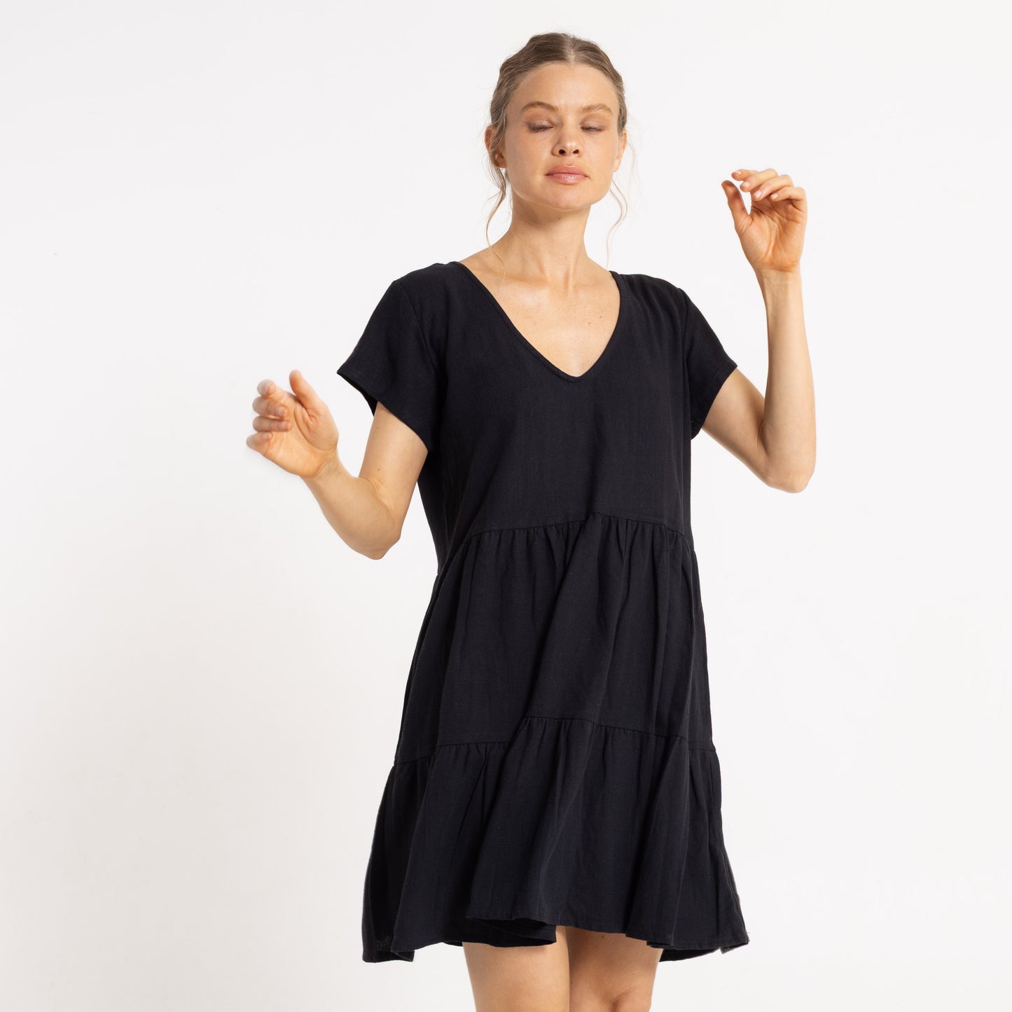Vestido Clumsy V  Black