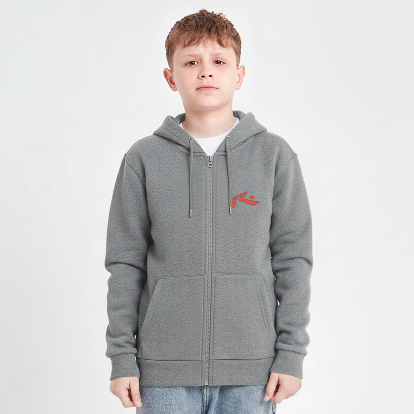 Campera Canguro Competition 2.0 Junior Grey M/Orange