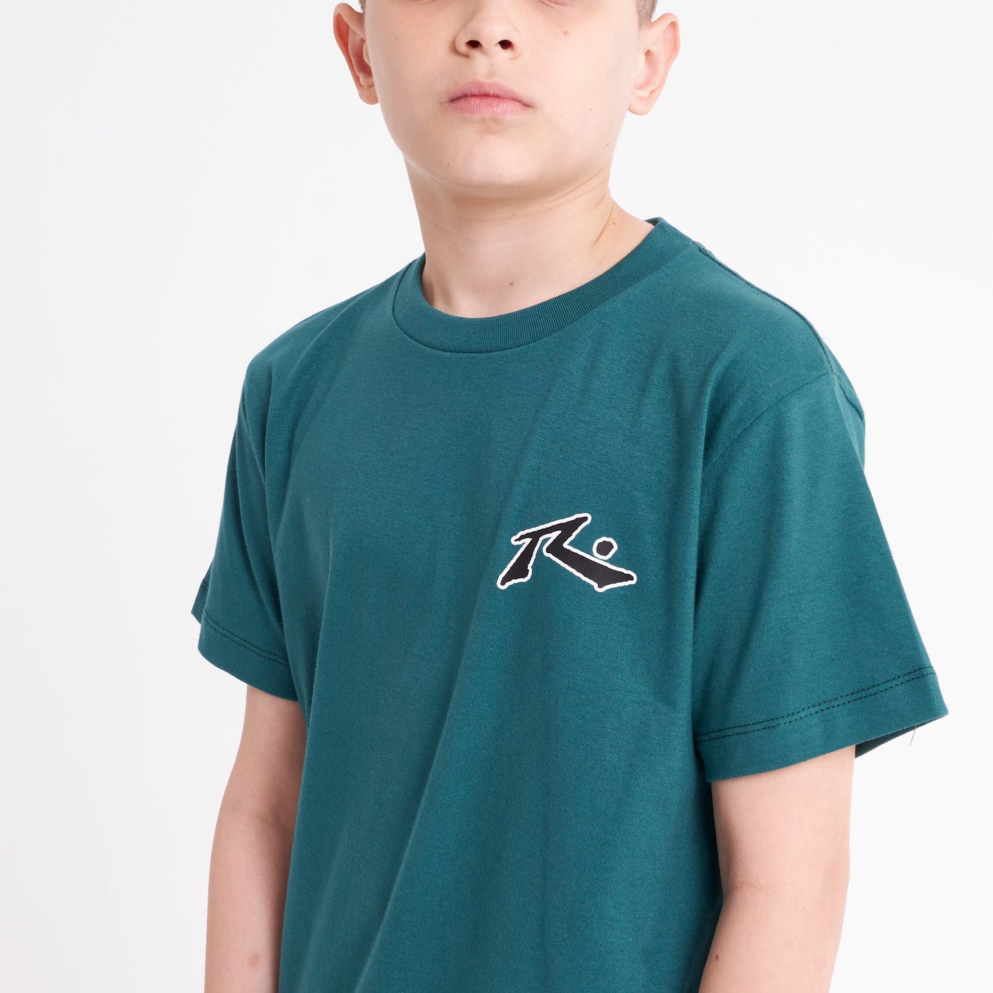 Remera Competition 2.0 Junior Green B/Black