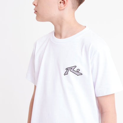 Remera Competition 2.0 Junior White/Grey