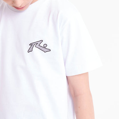 Remera Competition 2.0 Junior White/Grey