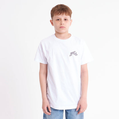 Remera Competition 2.0 Junior White/Grey