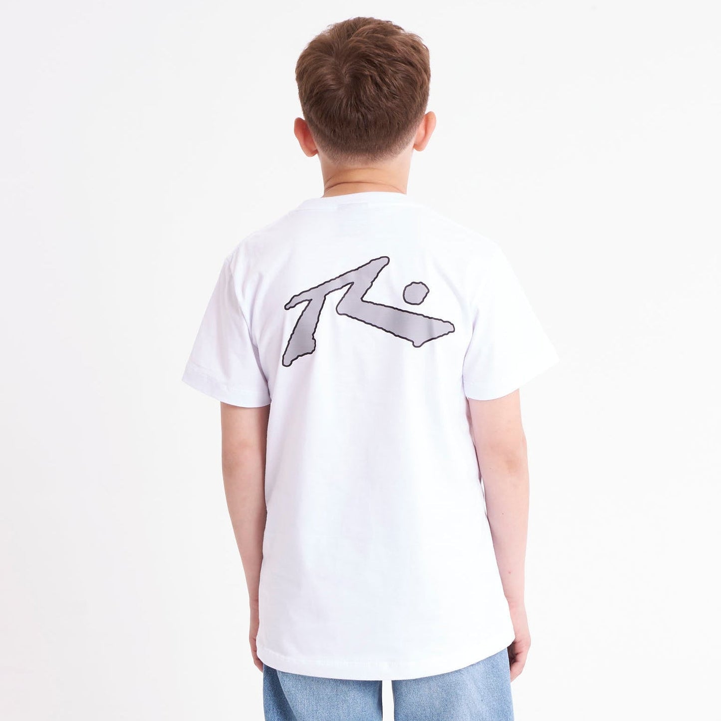 Remera Competition 2.0 Junior White/Grey
