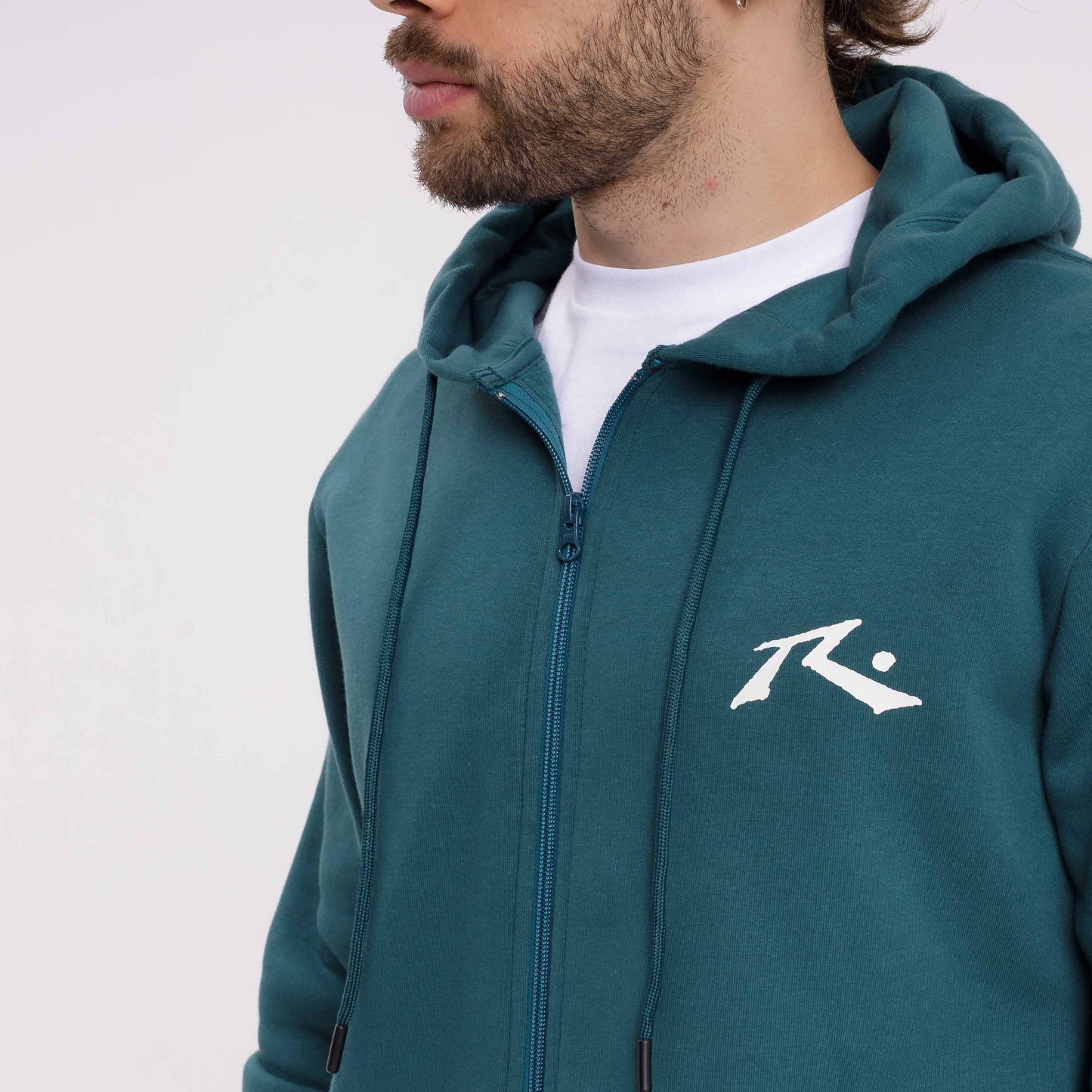 Campera Canguro Competition Green B/Ecru