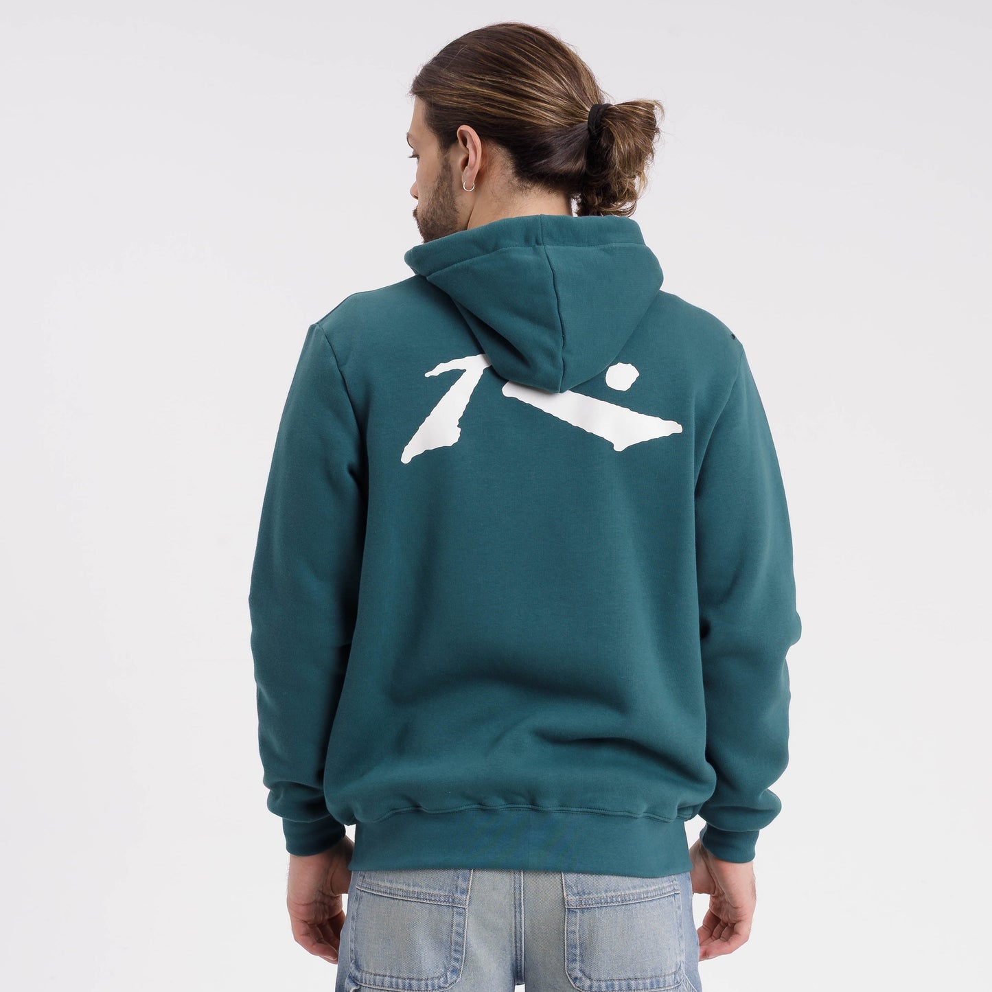 Campera Canguro Competition Green B/Ecru