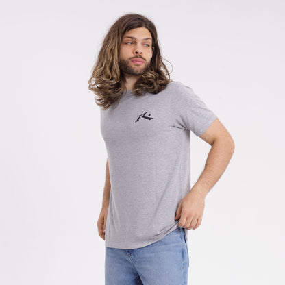 Remera Competition Grey Marle/Black
