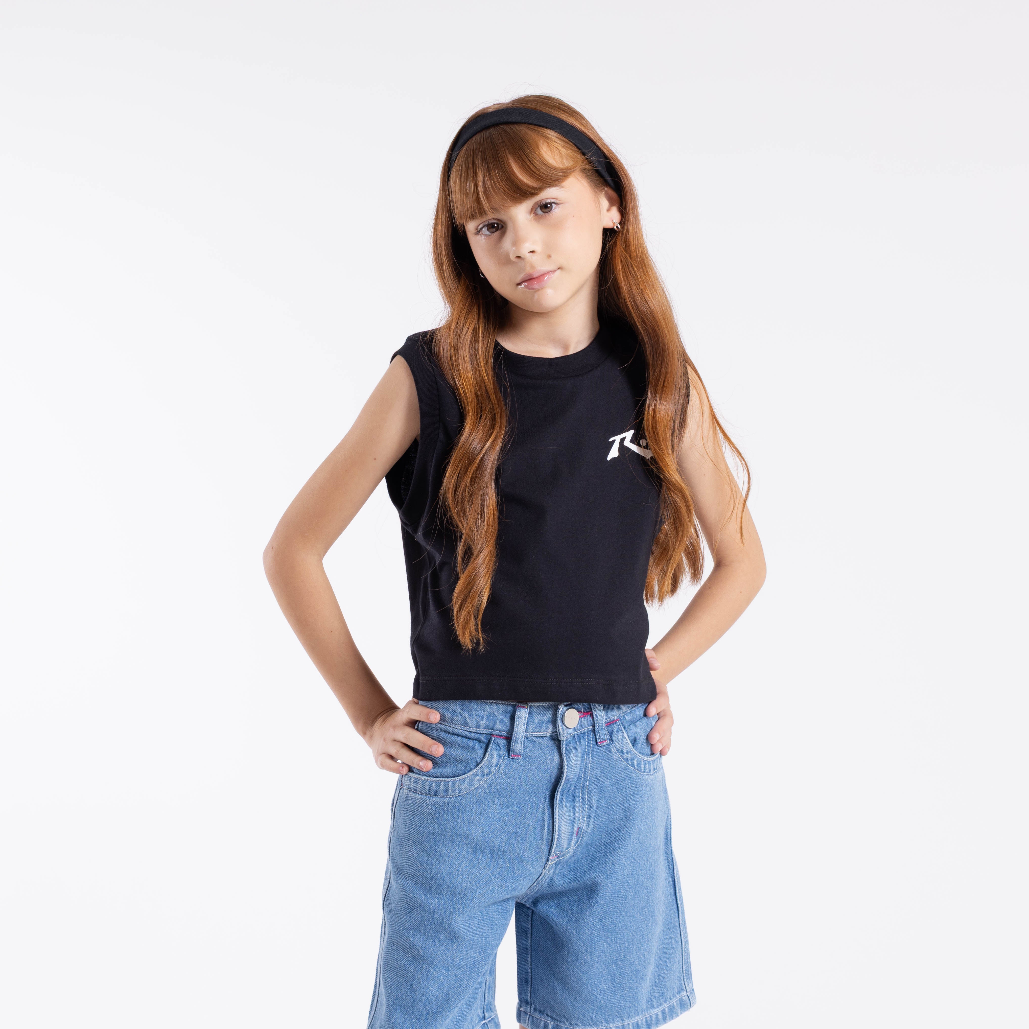 Musculosa Competition Girls Black