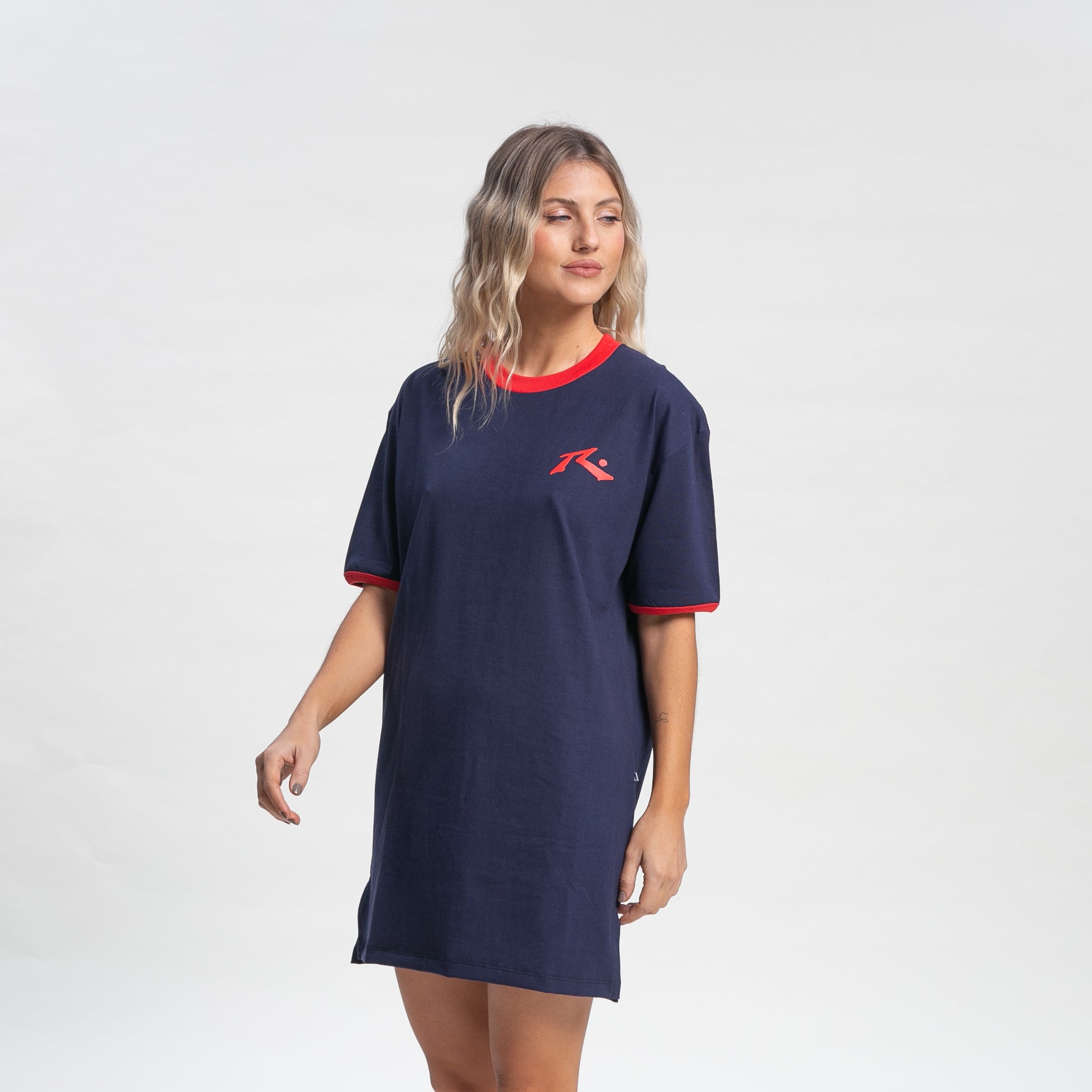 Vestido Competition Ringer Navy