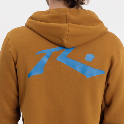 Campera Canguro Competition Brown S/Blue