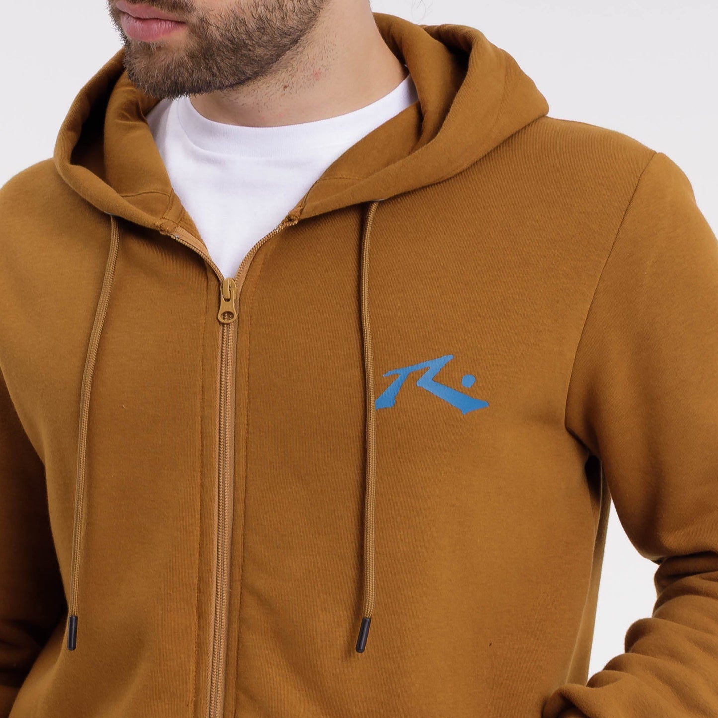 Campera Canguro Competition Brown S/Blue
