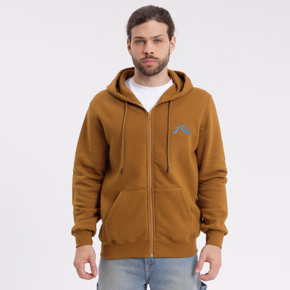 Campera Canguro Competition Brown S/Blue