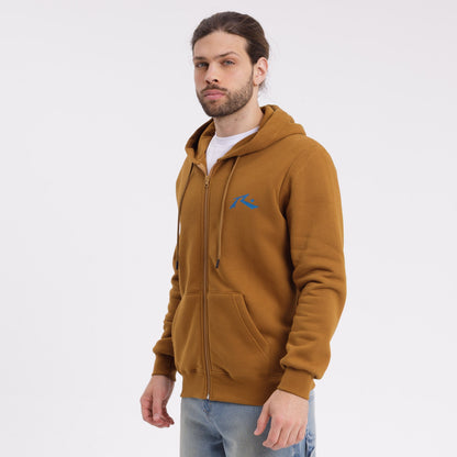 Campera Canguro Competition Brown S/Blue