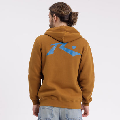 Campera Canguro Competition Brown S/Blue