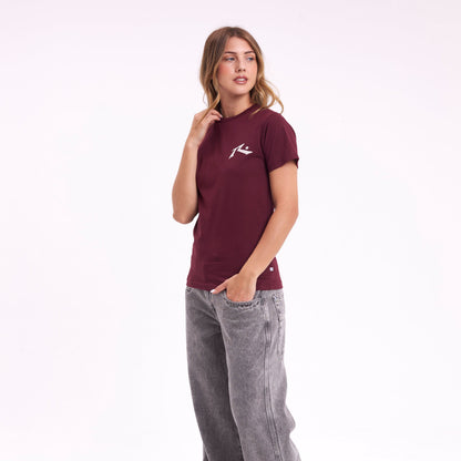 Remera Competition Burgundy
