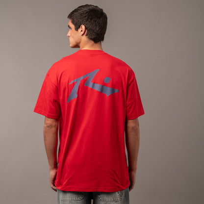 Remera Competition X Red/Navy Blue