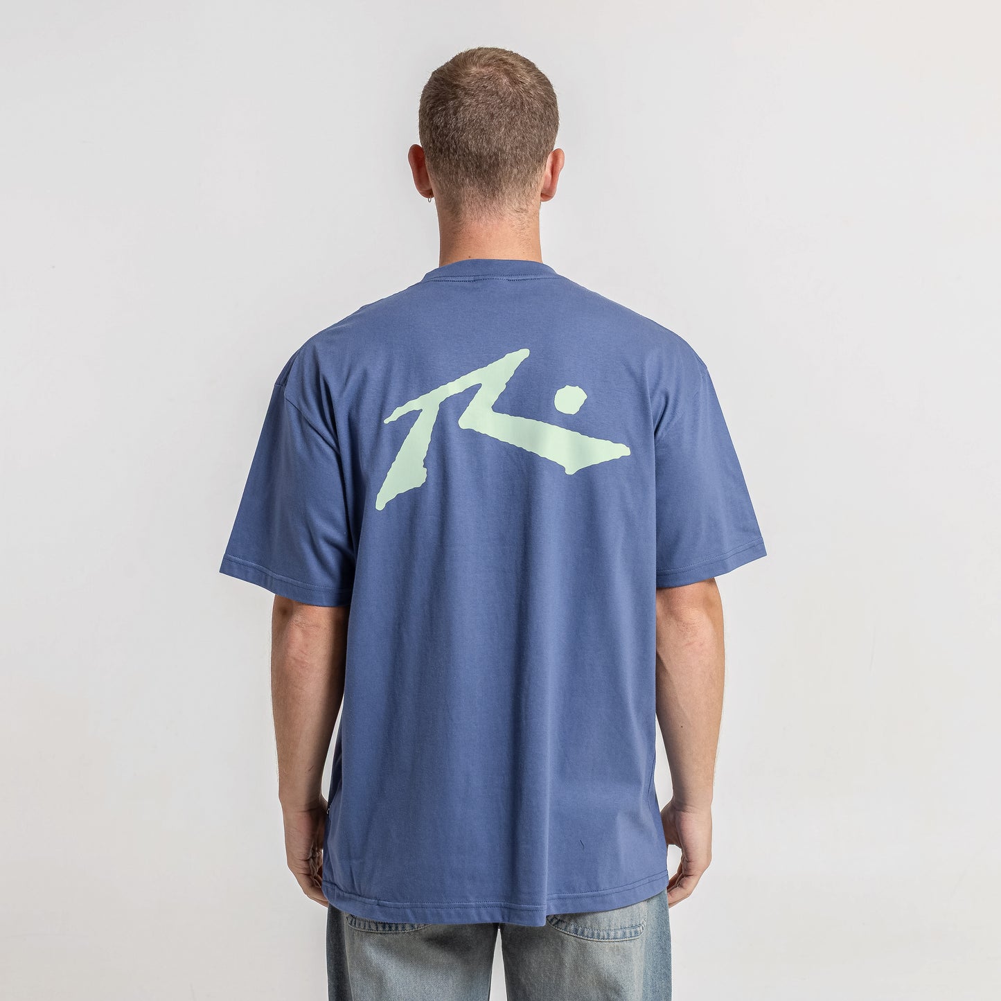 Remera Competition V.2 Denim Blue/Mint