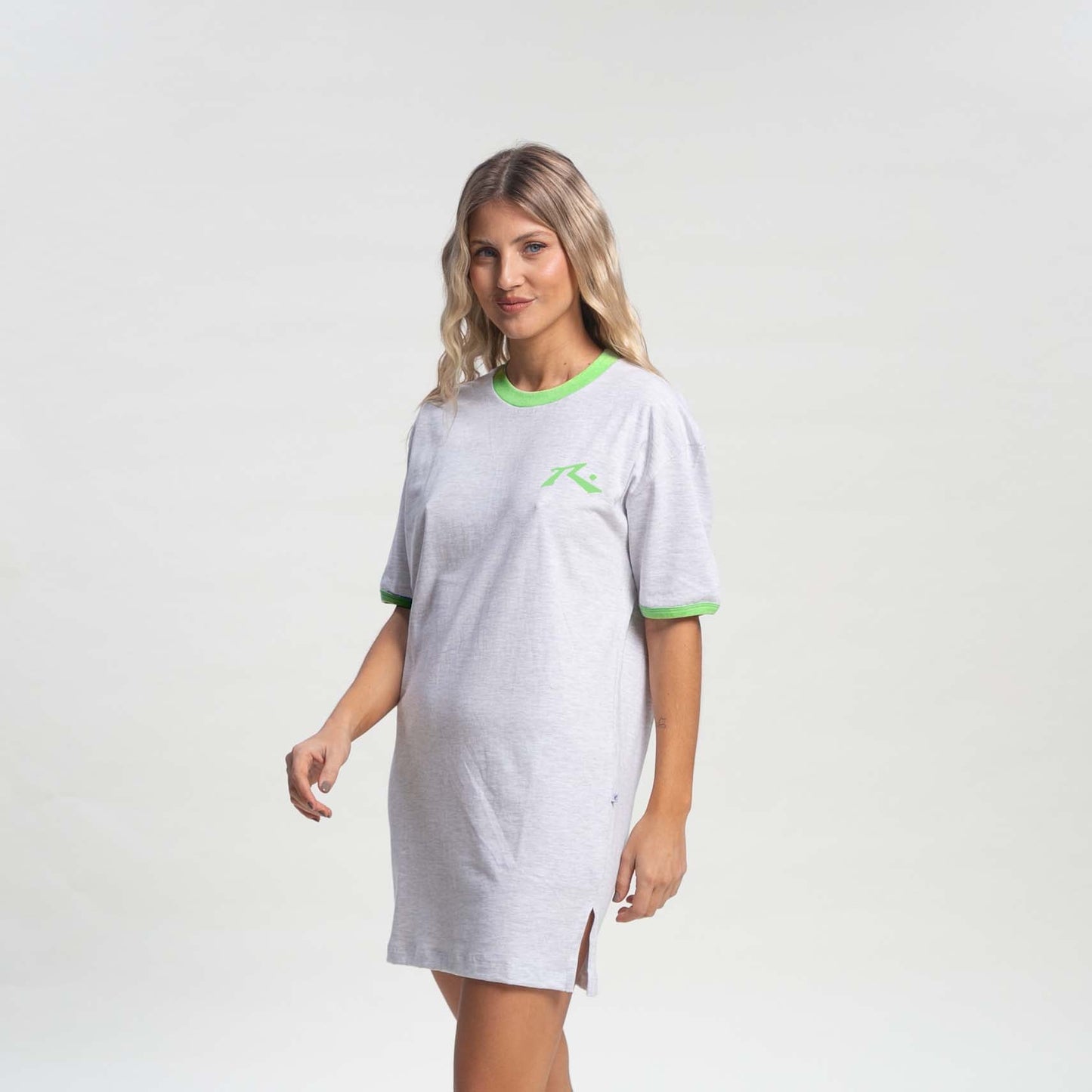 Vestido Competition Ringer Grey Marle