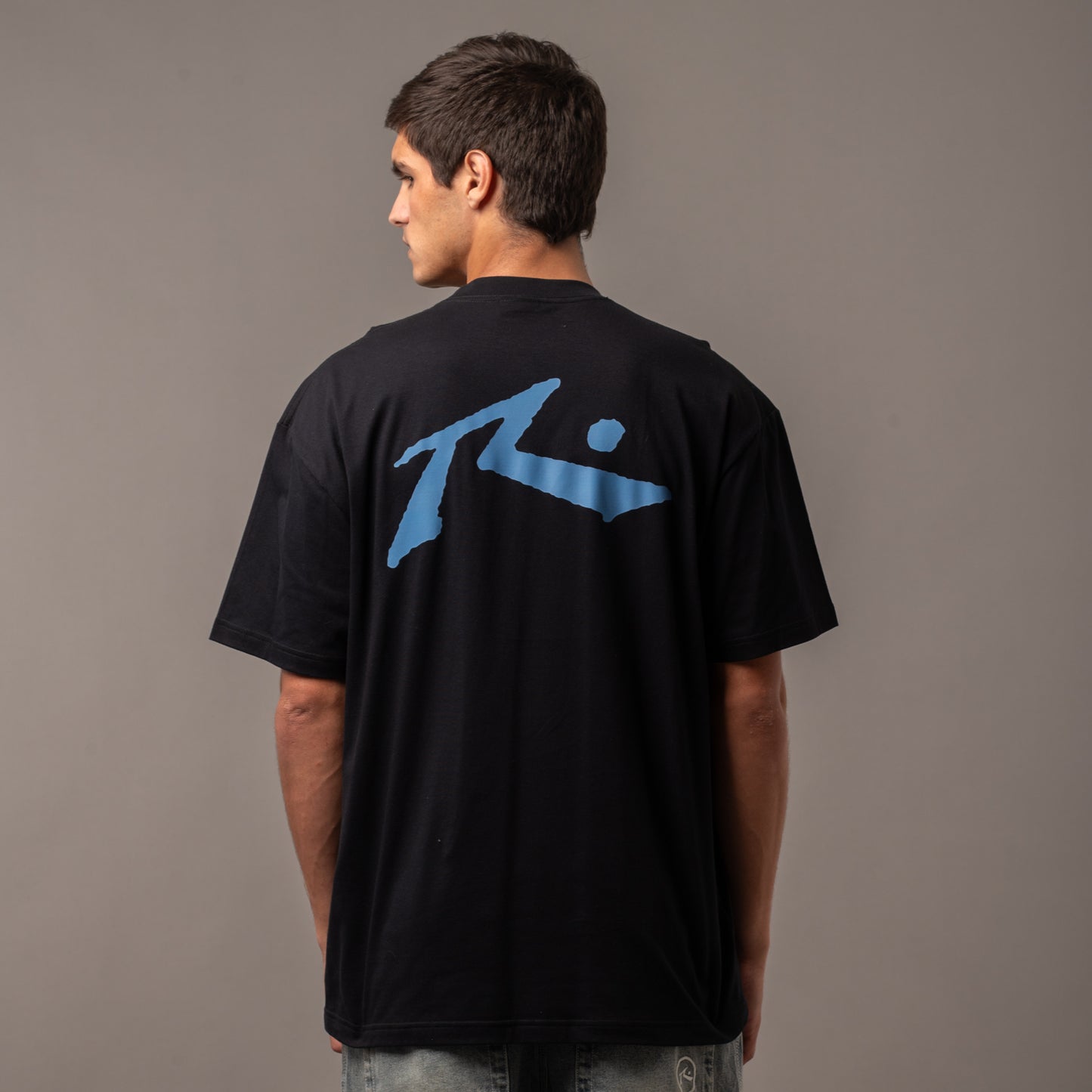 Remera Competition X Black/Atlantic Blue