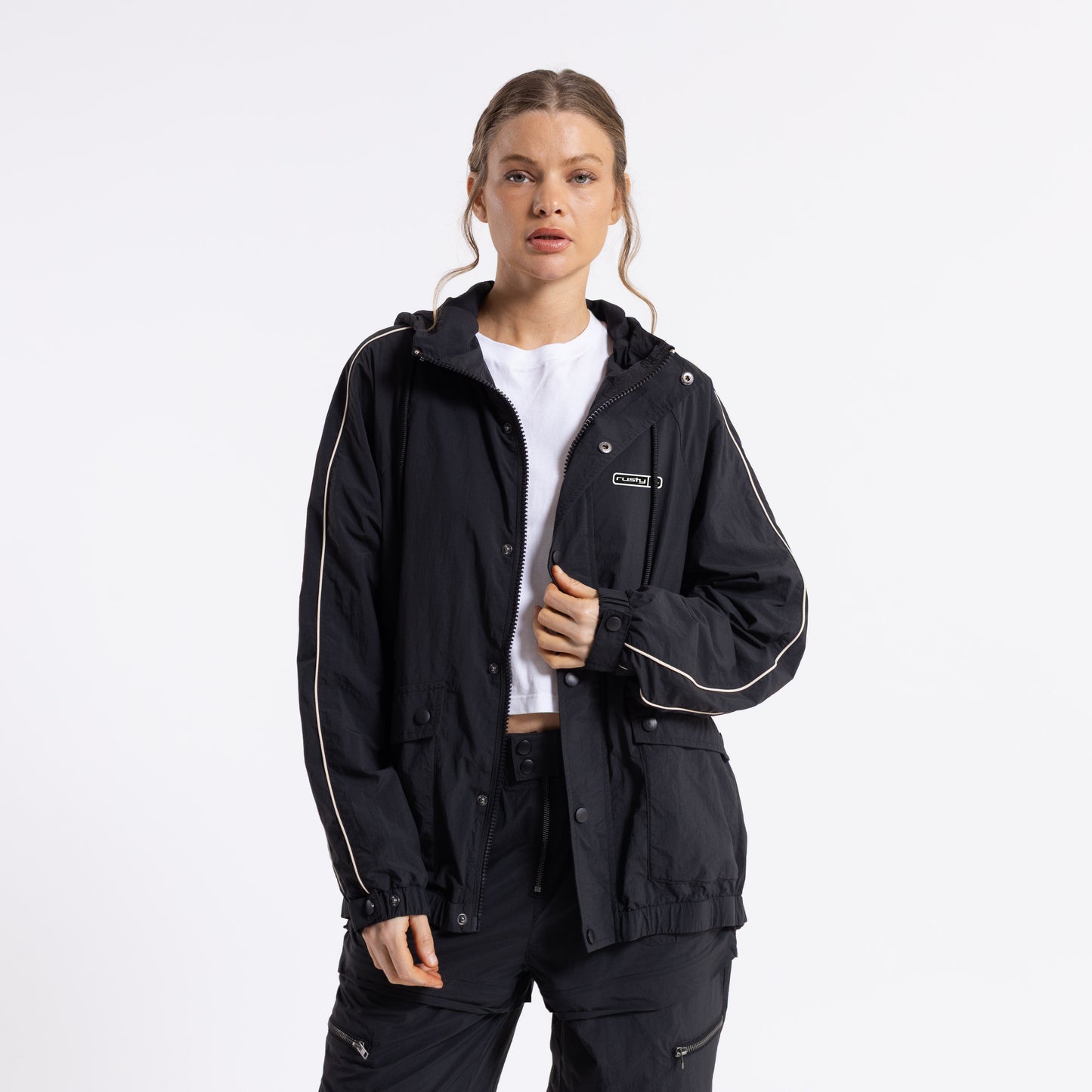 Campera Liviana Cruel Summer Windbreaker Jacket Black