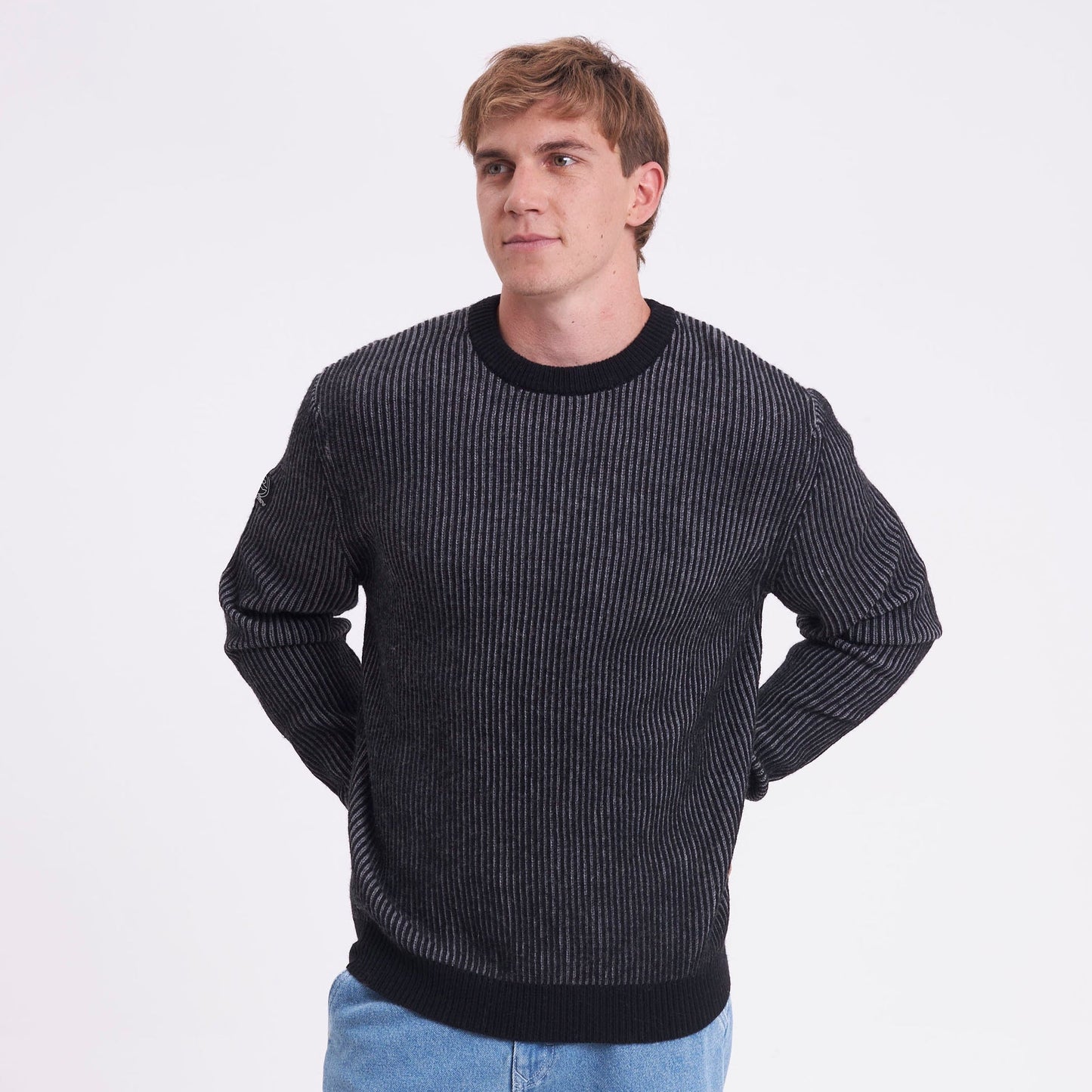 Sweater Cubes Cord Black
