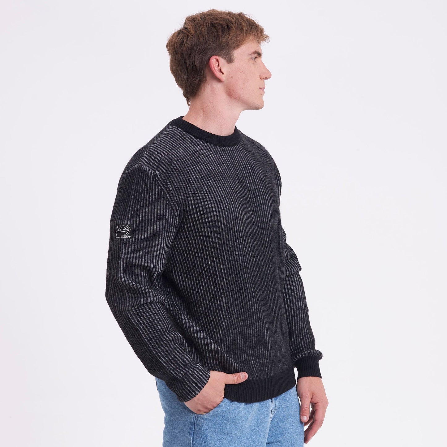 Sweater Cubes Cord Black