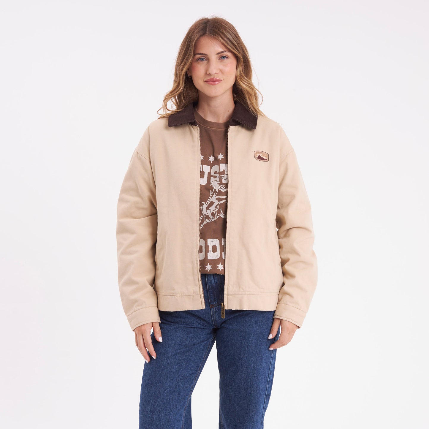 Campera Abrigo Dakota Oatmilk