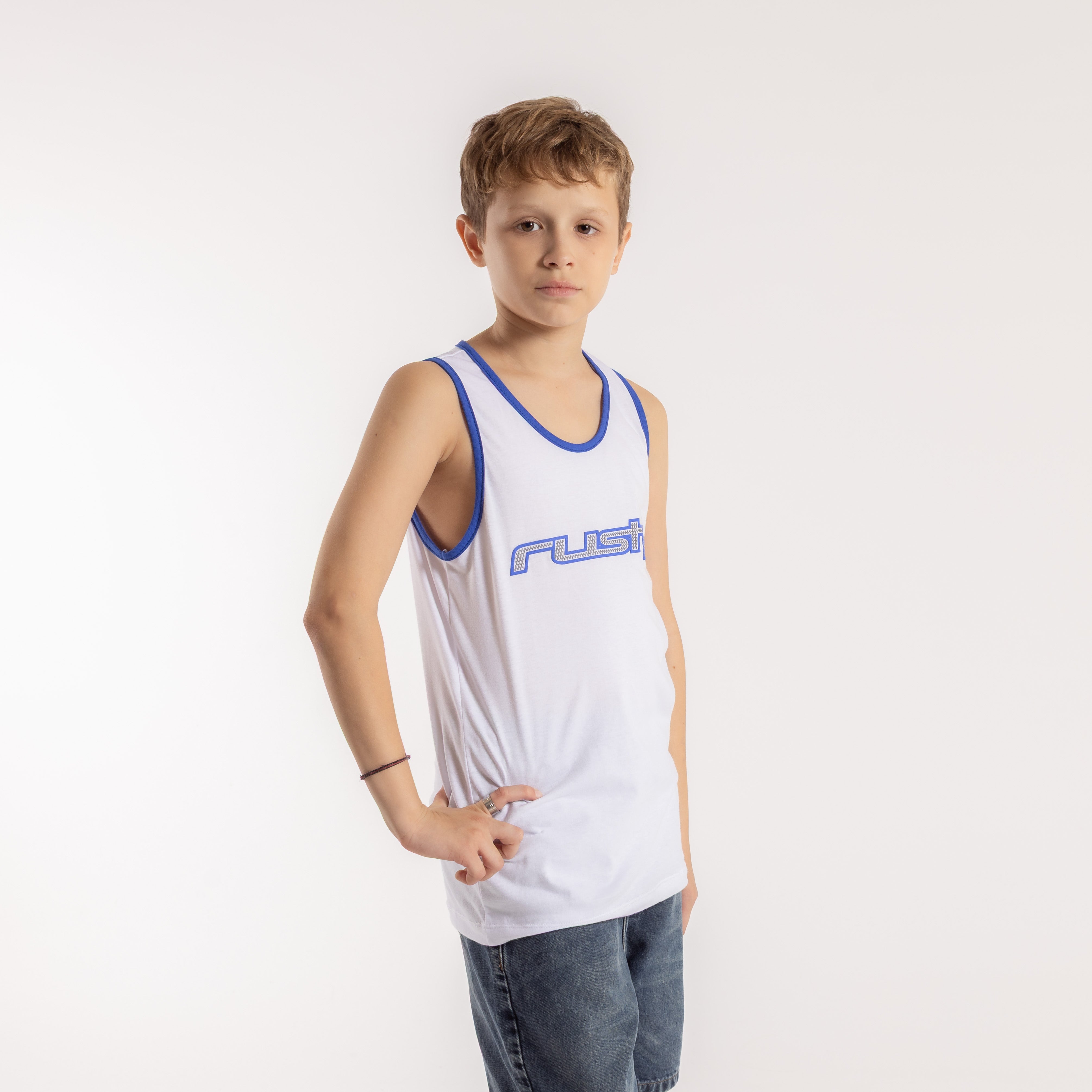 Musculosa Dead Ringer Junior White