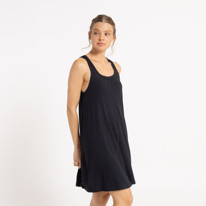 Vestido Devil Rib  Black