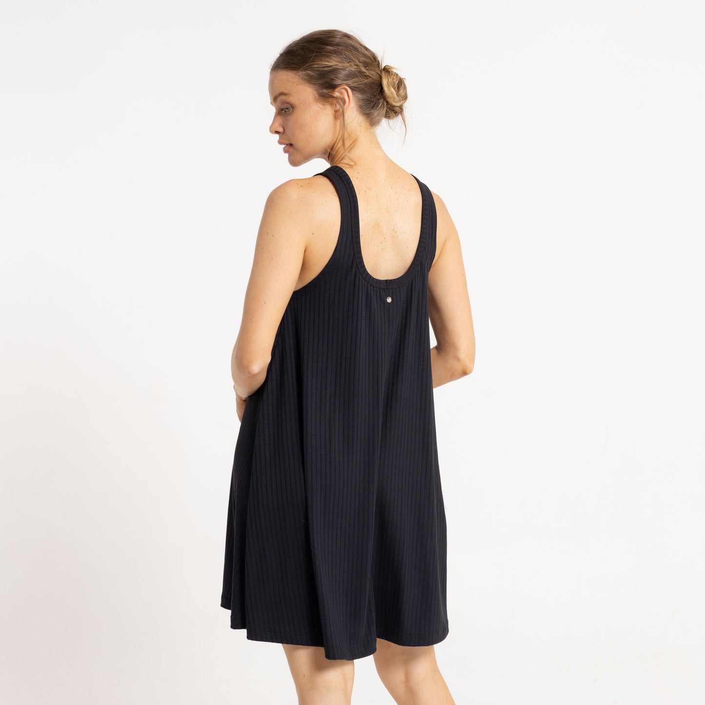 Vestido Devil Rib  Black