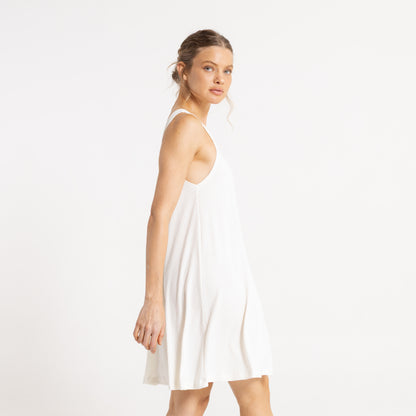 Vestido Devil Rib  Off White