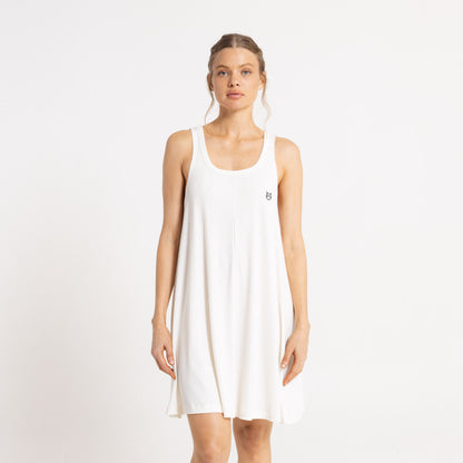 Vestido Devil Rib  Off White