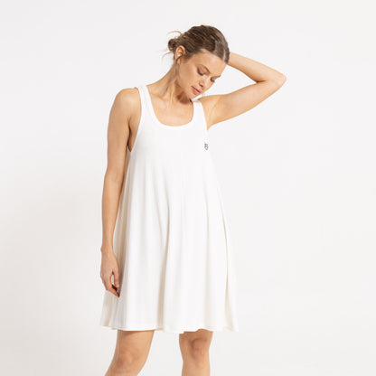 Vestido Devil Rib  Off White